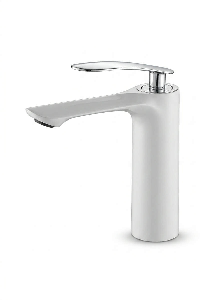 Bateri L e Shkurtër e Bardhë-18cm lartësia, 14cm gjatësia