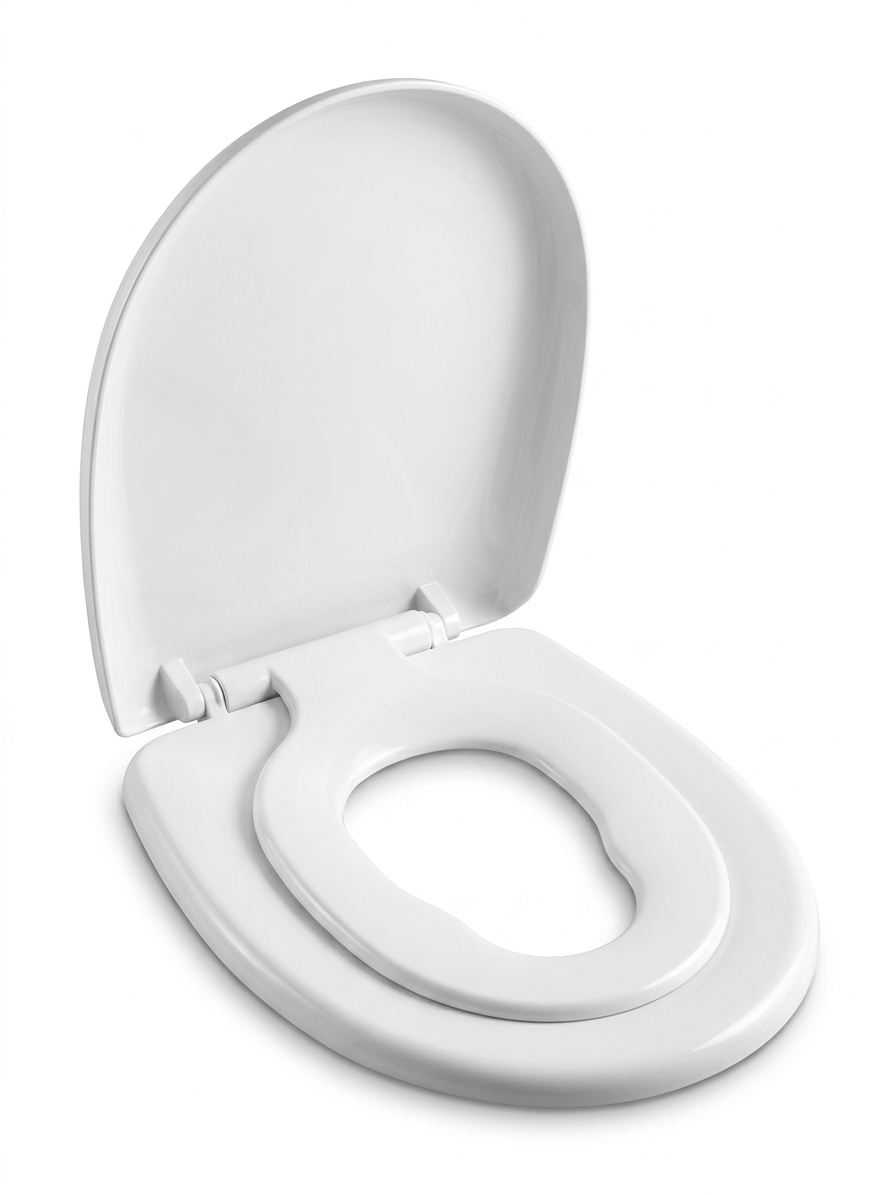 Kapak WC 2 në 1 i përshtatshëm për të rritur dhe fëmijë.